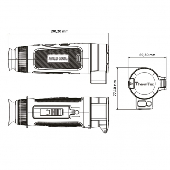 ThermTec Wild 635L LRF Wärmebildkamera